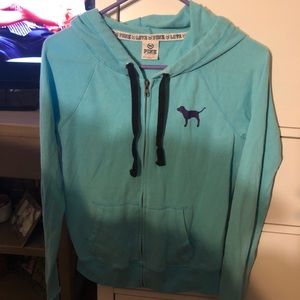 PINK Victoria’s Secret Blue Hoodie